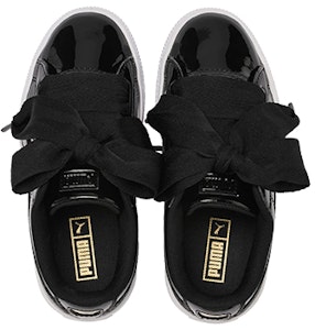 (PS) Puma Basket Heart Patent Niños 'Negro Blanco' 363352-01 Lookbook (PS) Puma Basket Heart Patent Niños 'Negro Blanco' 363352-01