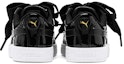 Shop (Preschool) Puma Basket Heart Patent Little 'Black White' 363352-01