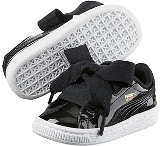 (PS) Puma Basket Heart Patent Niños 'Negro Blanco' 363352-01 Purchase (PS) Puma Basket Heart Patent Niños 'Negro Blanco' 363352-01