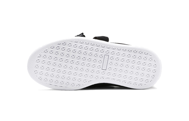 Details for (PS) Puma Basket Heart Patent Niños 'Negro Blanco' 363352-01