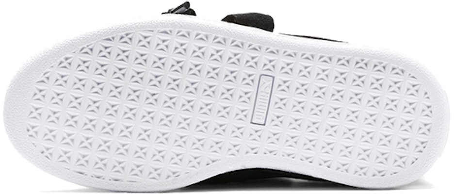 (Preschool) Puma Basket Heart Patent Little 'Black White' 363352-01 Details for (Preschool) Puma Basket Heart Patent Little 'Black White' 363352-01