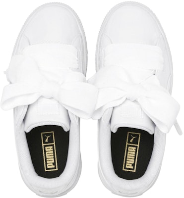 (Preschool) Puma Basket Heart Patent Little 363352-02 Lookbook (Preschool) Puma Basket Heart Patent Little 363352-02