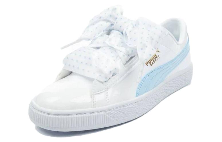 (PS) Puma Basket Heart Patent Pink 'White Blue' 圖 3