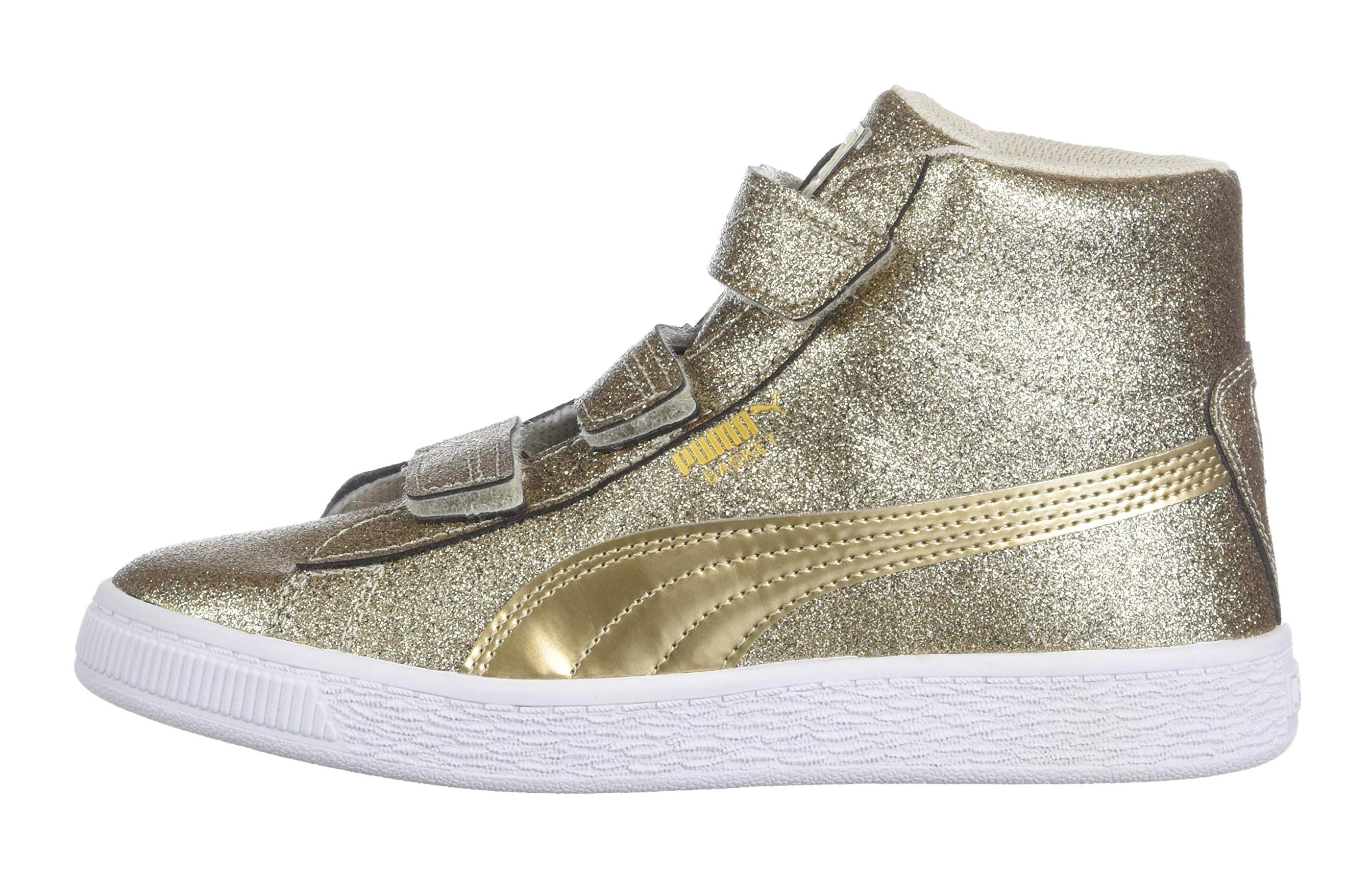(Preschool) Puma Basket High 'Gold' 367571-02
