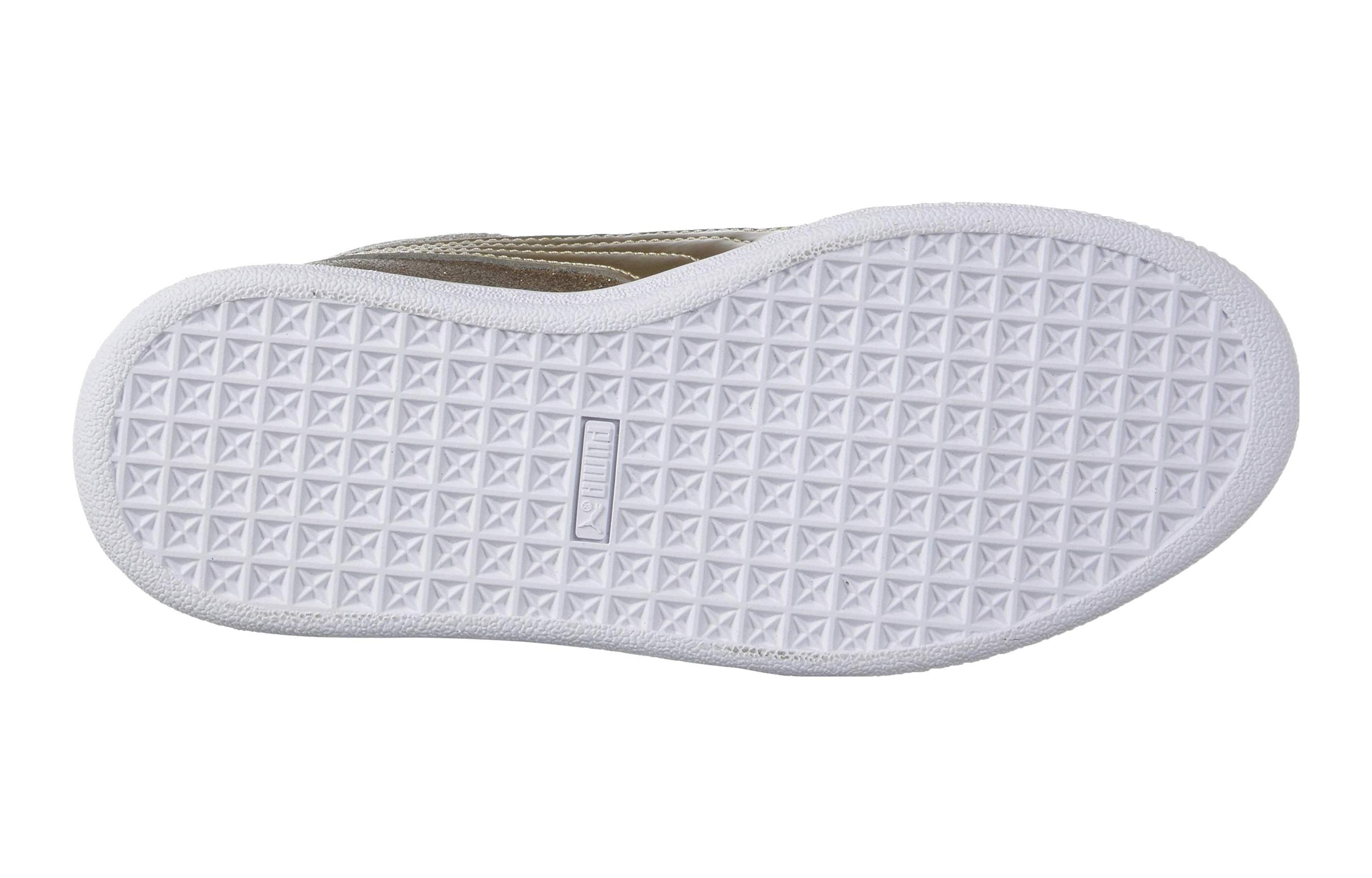 Purchase (PS) (幼児用) プーマバスケットハイ 'ゴールド' 367571-02 367571-02