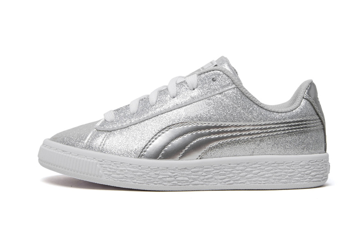 (PS) Puma Basket Metallic 'Silver'