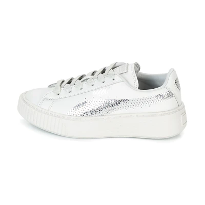 (PS) Puma Basket Platform 'Bling White'