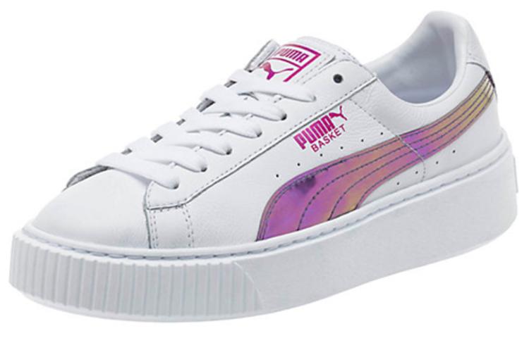 Order (PS) Puma Basket Platform Rainbow 'Putih' 364529-02