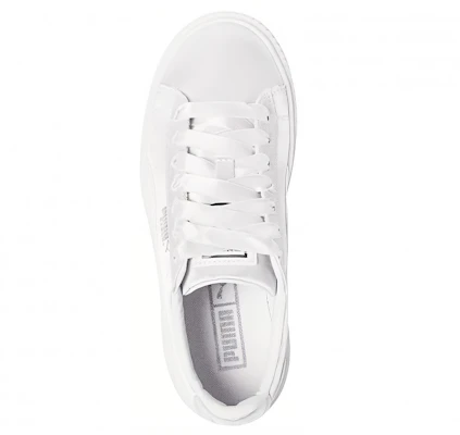 (PS) Puma Basket Platform Semelle Épaisse Rehaussée Unisexe Blanc Soie 365133-05 Order (PS) Puma Basket Platform Semelle Épaisse Rehaussée Unisexe Blanc Soie 365133-05