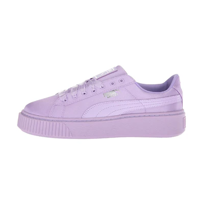 (PS) Puma Basket Platform Tween 'Purple'