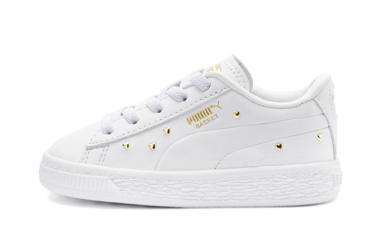 Buy (PS) Puma Basket Studs PS Zapatillas Blancas 369678-01