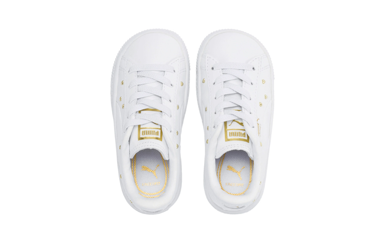 Lookbook (PS) Puma Basket Studs PS Zapatillas Blancas 369678-01