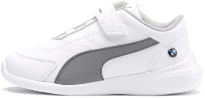 (Preschool) Puma BMW M Motorsport ' Velcro Low 'White Grey' 306432-05 (Preschool) Puma BMW M Motorsport ' Velcro Low 'White Grey' 306432-05