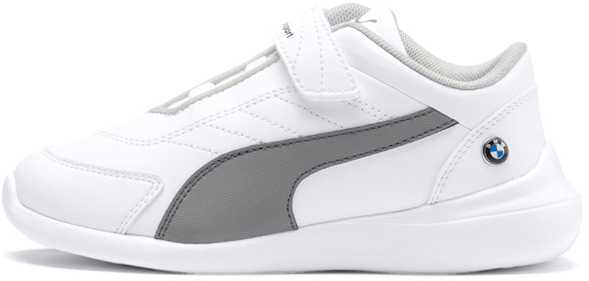 (Preschool) Puma BMW M Motorsport ' Velcro Low 'White Grey' 306432-05 Buy (Preschool) Puma BMW M Motorsport ' Velcro Low 'White Grey' 306432-05