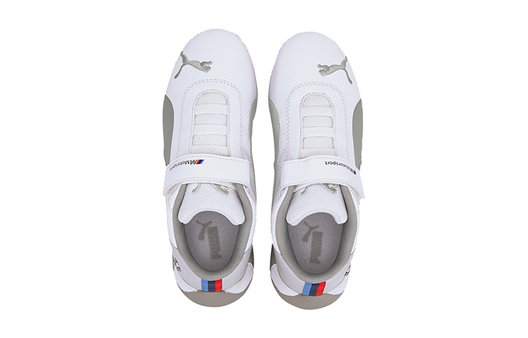 Lookbook (PS) Puma BMW M Motorsport R-Cat Chaussures Running Blanc/Gris 306532-02