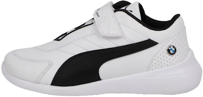 (Preschool) Puma BMW M Motorsport Velcro 'White Low-Top Trainer' 306432-02 (Preschool) Puma BMW M Motorsport Velcro 'White Low-Top Trainer' 306432-02