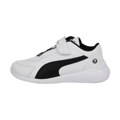 (PS) Puma BMW M Motorsport Velcro 'White Low-Top Trainer'