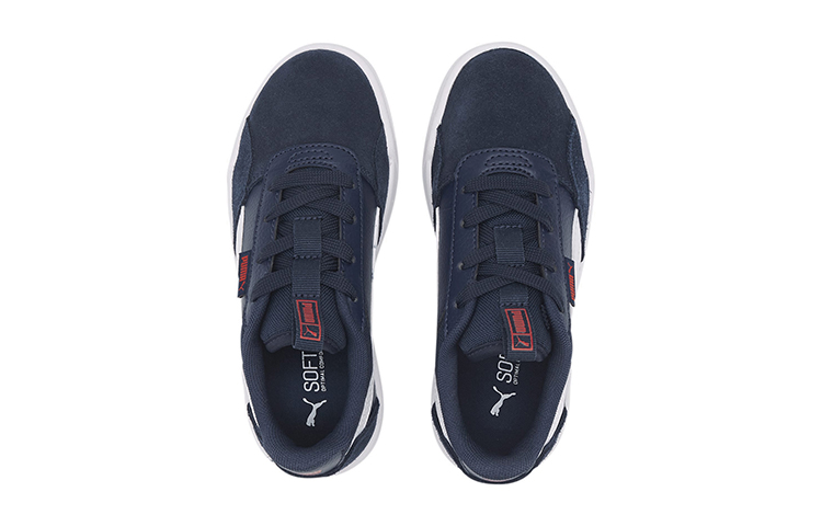 Lookbook (Preschool) Puma C-Skate 'White Blue' 374229-03