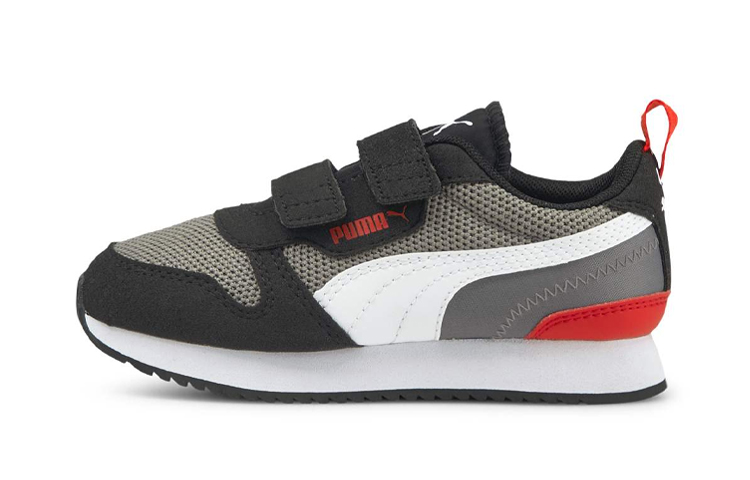 Buy 幼童 Puma Cabana R78 透氣輕便耐磨 低幫運動鞋 灰黑紅