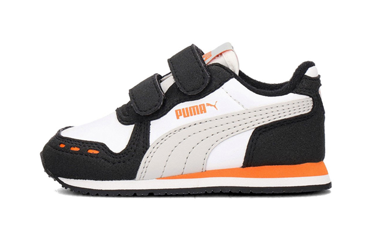 (Preschool) Puma Cabana Racer 'Black White Orange' 360732-64