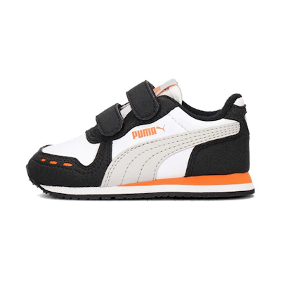 (PS) Puma Cabana Racer 'Black White Orange'