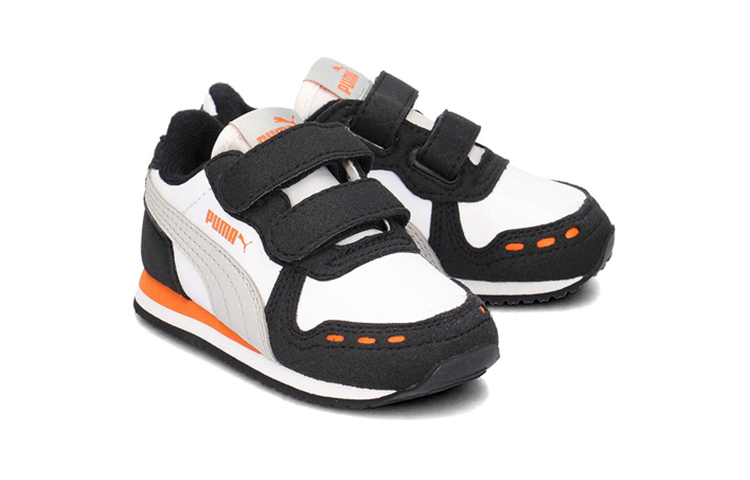 (PS) Puma Cabana Racer 'Black White Orange' 圖 3