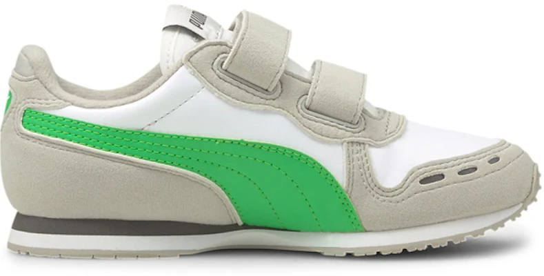 中童 PUMA Cabana Racer 低筒 兒童跑步鞋 灰綠 Order 中童 PUMA Cabana Racer 低筒 兒童跑步鞋 灰綠