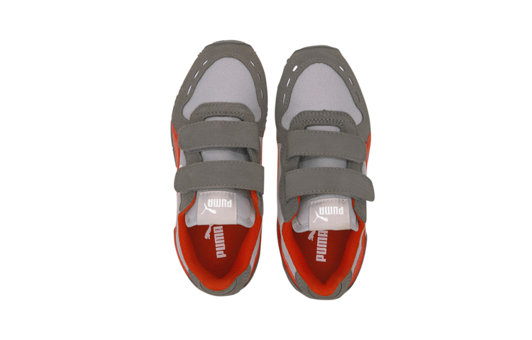 Lookbook (Preschool) Puma Cabana Racer 'Grey' 370983-04