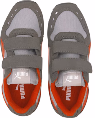 中童 PUMA Cabana Racer 運動 耐磨防滑減震 低筒 兒童跑步鞋 灰 Lookbook 中童 PUMA Cabana Racer 運動 耐磨防滑減震 低筒 兒童跑步鞋 灰