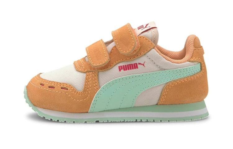 (Preschool) Puma Cabana Racer 'Orange White' 370983-05
