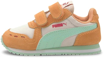 (Preschool) Puma Cabana Racer 'Orange White' 370983-05 (Preschool) Puma Cabana Racer 'Orange White' 370983-05