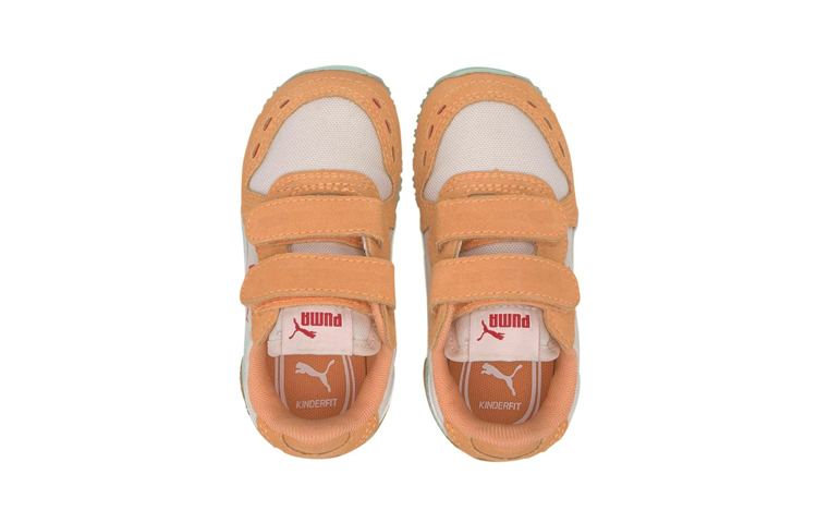 Lookbook (Preschool) Puma Cabana Racer 'Orange White' 370983-05