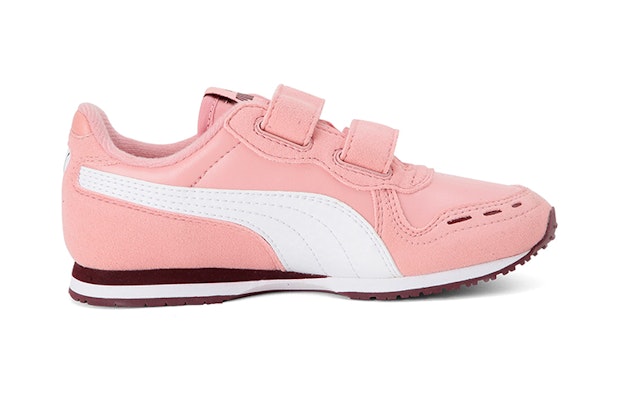 中童 PUMA Cabana Racer 運動 低筒 兒童跑步鞋 粉棕白 Order 中童 PUMA Cabana Racer 運動 低筒 兒童跑步鞋 粉棕白
