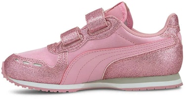(Preschool) Puma Cabana Racer Glitz Sports Sneakers Pink 370985-05 (Preschool) Puma Cabana Racer Glitz Sports Sneakers Pink 370985-05
