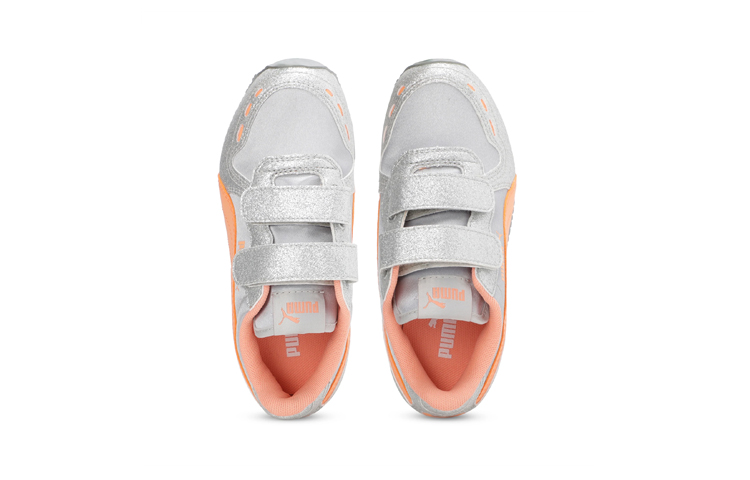Lookbook (PS) 푸마 카바나 레이서 글리츠 '실버 오렌지' (Puma Cabana Racer Glitz 'Silver Orange') 370985-04