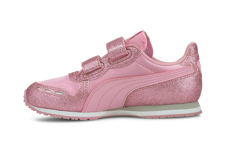 (Preschool) Puma Cabana Racer Glitz Sports Sneakers Pink 370985-05