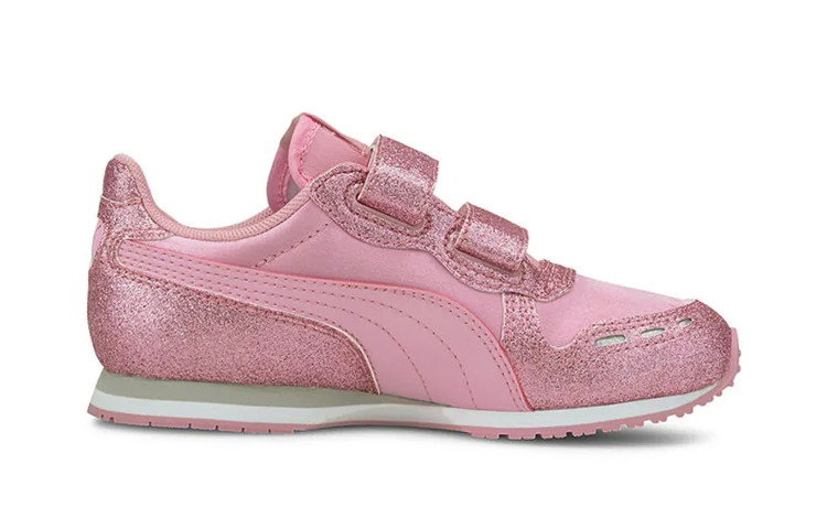 Order (Preschool) Puma Cabana Racer Glitz Sports Sneakers Pink 370985-05