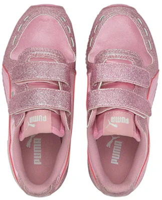 (Preschool) Puma Cabana Racer Glitz Sports Sneakers Pink 370985-05 Lookbook (Preschool) Puma Cabana Racer Glitz Sports Sneakers Pink 370985-05