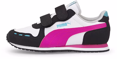 (Preschool) Puma Cabana Racer SL V 'Black Purple White' 383730-03 (Preschool) Puma Cabana Racer SL V 'Black Purple White' 383730-03