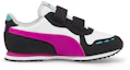 Order (Preschool) Puma Cabana Racer SL V 'Black Purple White' 383730-03