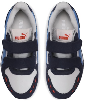 (PS) Puma Cabana Racer SL V 'Biru Putih Oranye' 360732-93 Shop (PS) Puma Cabana Racer SL V 'Biru Putih Oranye' 360732-93