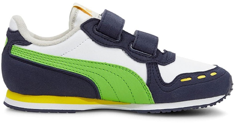 (PS) 푸마 카바나 레이서 SL V '화이트 그린 플래시' 360732-92 Order (PS) 푸마 카바나 레이서 SL V '화이트 그린 플래시' 360732-92