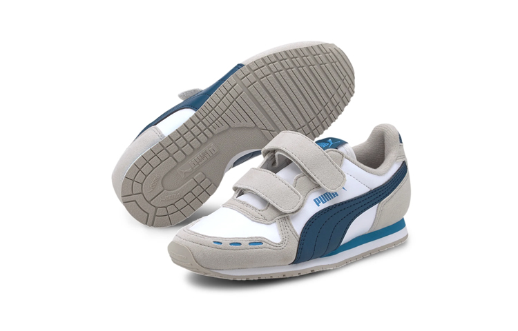 Shop (PS) Puma Cabana Racer Sepatu Olahraga Abu/Biru 360732-85