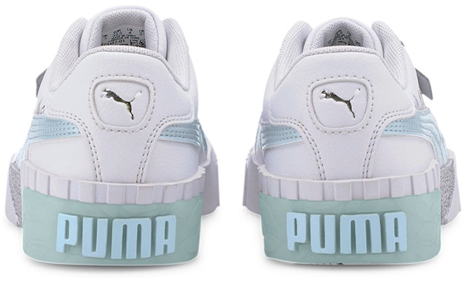 (Youth) Puma Cali Arctic Casual Board Shoes White/Blue 373157-01 Shop (Youth) Puma Cali Arctic Casual Board Shoes White/Blue 373157-01