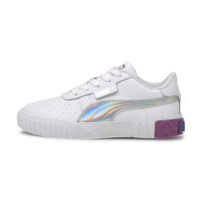 (PS) Puma Cali Bubbles Sneakers White/Purple