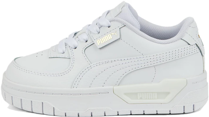 (PS) Puma Cali Dream Leather 'Triple White' Sepatu Putih Wanita 385675-03 Buy (PS) Puma Cali Dream Leather 'Triple White' Sepatu Putih Wanita 385675-03