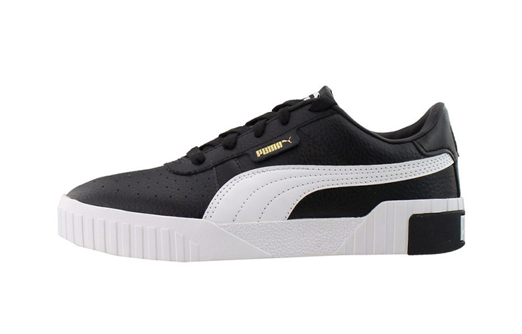 Buy 中童 PUMA Cali 低筒綁帶休閒運動鞋 黑白色