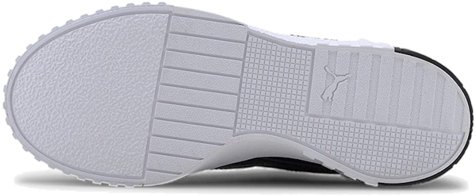 (Youth) Puma Cali Patent Casual Board Shoes Black/White 372528-02 Details for (Youth) Puma Cali Patent Casual Board Shoes Black/White 372528-02