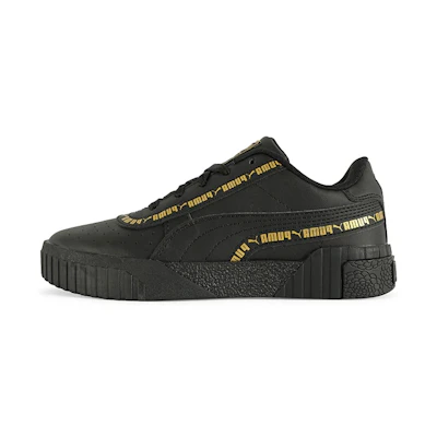 (PS) Puma Cali Taping Sneakers Black/Gold