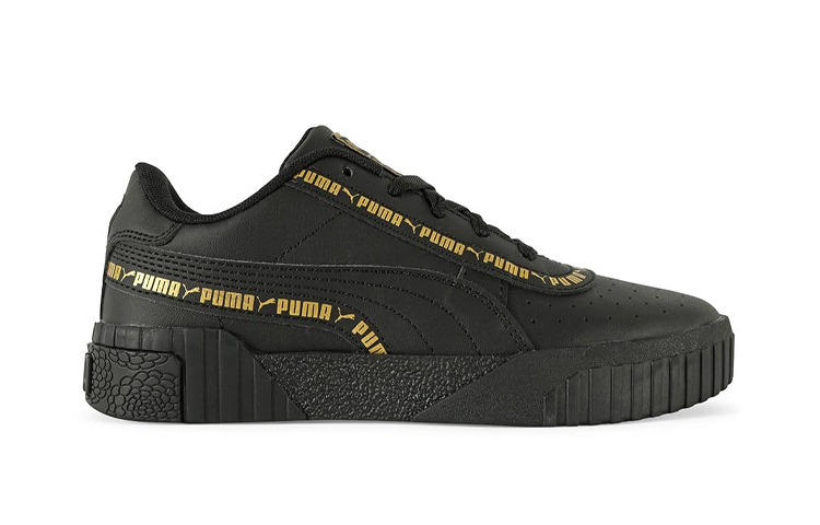 (PS) Puma Cali Taping Sneakers Black/Gold 圖 2